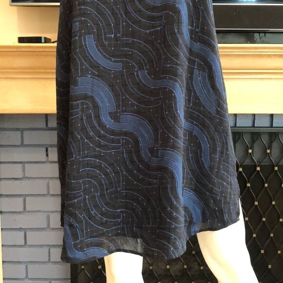 Trouve Colorblock Slip Dress Size Small - Picture 5 of 10